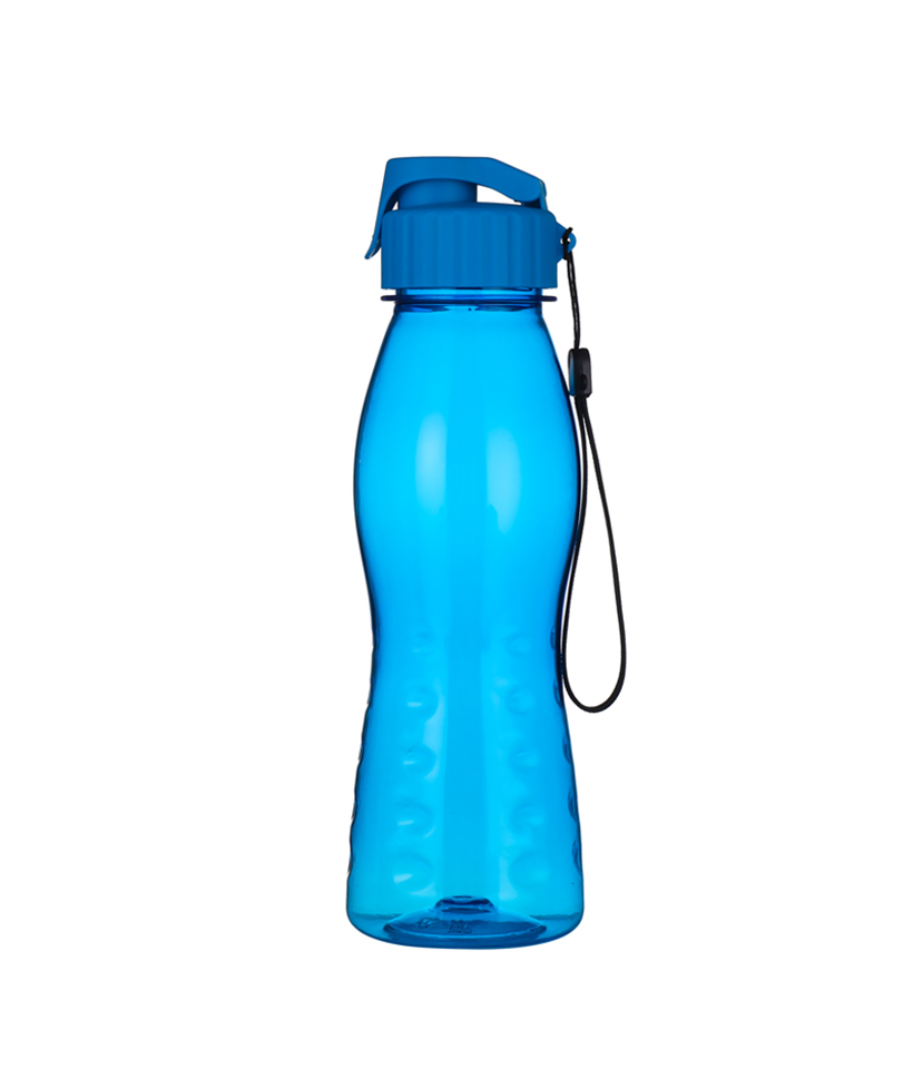 Botella deportiva Tritan de diseño aerodinámico para deportes al aire libre de 700 ml